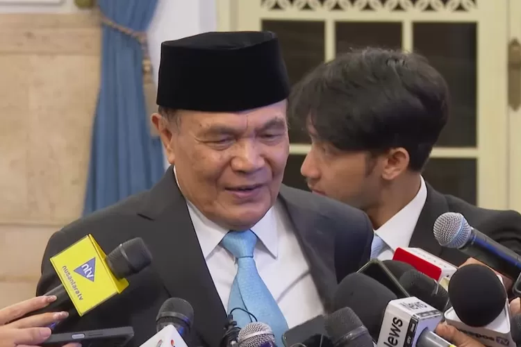 Djamari Chaniago beberkan arahan dari Presiden Prabowo usai dilantik jadi Menko Polkam.  ((Tangkapan layar YouTube Sekretariat Presiden))