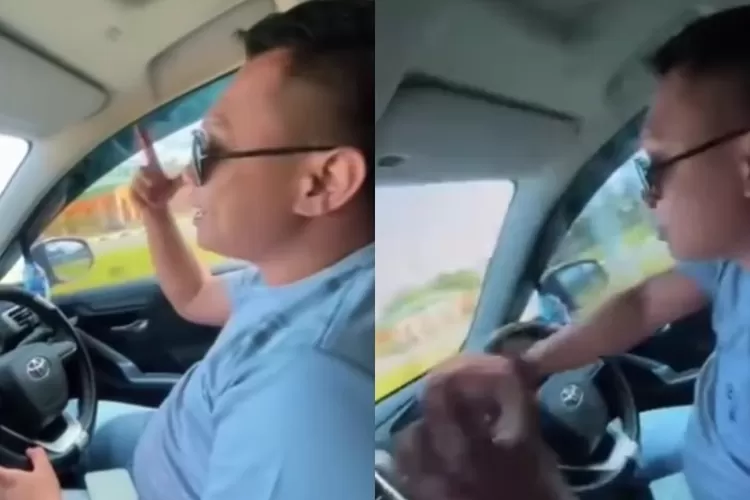 Tangkapan layar video ucapan seorang pria diduga anggota DPRD Gorontalo viral di media sosial.  ((Instagram/ makassar_iinfo))