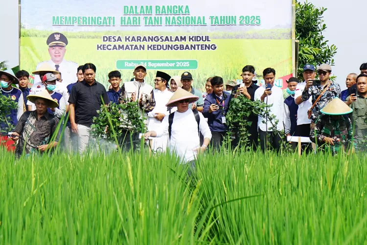 Bupati Banyumas canangkan GERAMLING di Hari Tani Nasional (Nanang)