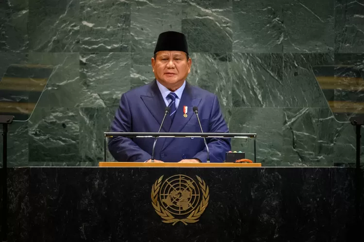 Presiden RI Prabowo Subianto di Sidang Umum PBB tegaskan Perdamaian Palestina&ndash;Israel Baru Terwujud Jika Semua Pihak Saling Menghormati dan Keamanan Dijamin ((BPMI Setpres))