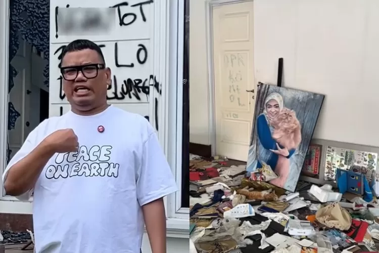 Artis Uya Kuya mengaku kecewa setelah kediamannya dijarah oknum demonstrasi pada akhir Agustus 2025.  ((Instagram.com/@king_uyakuya))