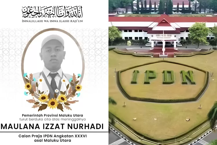 Menyoroti kasus calon Praja, Maulana Izzat Nurhadi meninggal dunia saat kegiatan di kampus IPDN Jatinangor.  ( (X.com/@Never))