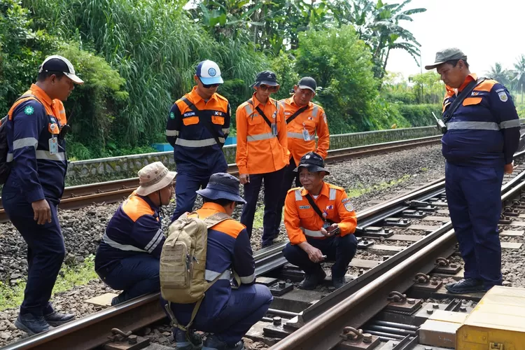 KAI Daop 5 Purwokerto Petakan Potensi Bahaya Jalur Karangsari&ndash;Legok (Foto: Humas Daop 5 Purwokerto)