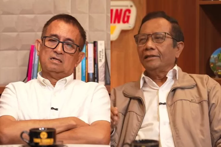 Menyoroti dugaan korupsi proyek Whoosh menjadi perhatian khusus eks Menko Polhukam, Mahfud MD (kanan) dan pengamat kebijakan publik, Agus Pambagio (kiri).  ((YouTube.com/MahfudMDOfficial))