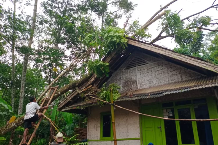 BNPB peringatkan warga akan bahays  angin kencang dan banjir landa sejumlah daerah dampak cuaca ekstrem (BNPB)