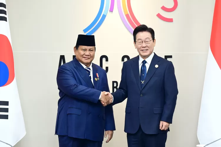 Presiden Korea Selatan Lee Jae-myung memuji kepemimpinan Prabowo Subianto dengan tingkat kepuasan publik mencapai 80 persen. (BPMI Setpres)