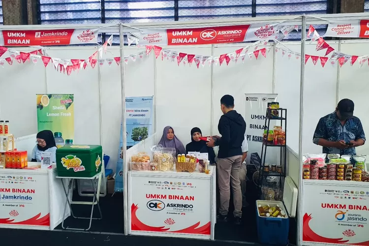Semarak IFG Synergy Day 2025 turut menghadirkan dampak ekonomi pelaku UMKM binaan IFG dan anggota holding.  ((Dok IFG))