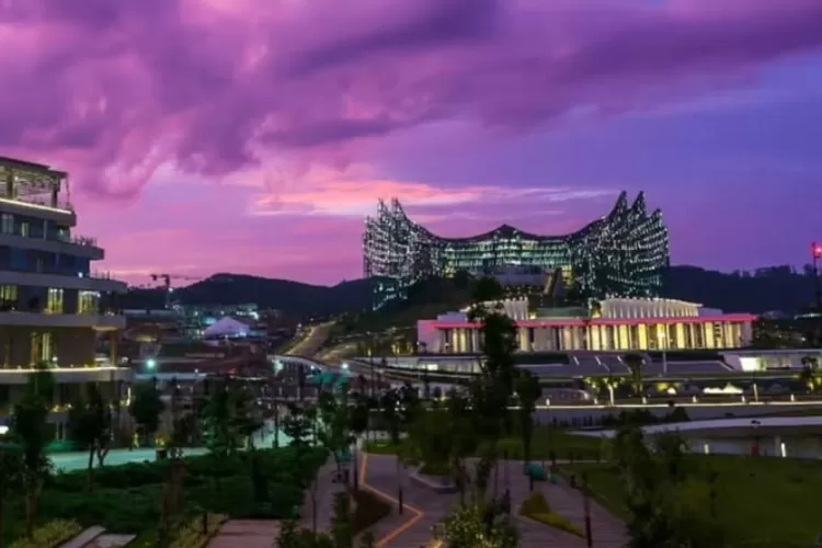 Pembangunan IKN mendapat sorotan dari media asing. ( (Instagram/ikn_id))