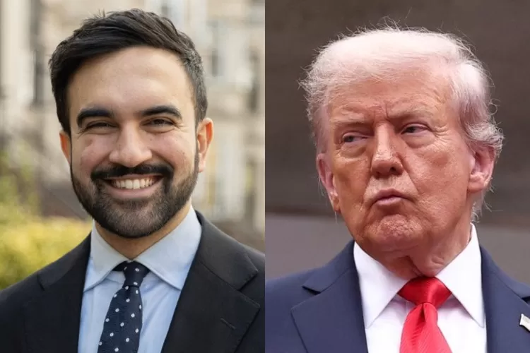 Mengintip aksi saling sindir Wali Kota terpilih di New York, Zohran Mamdani dengan Presiden AS, Donald Trump. ((X.com/@PopCrave))