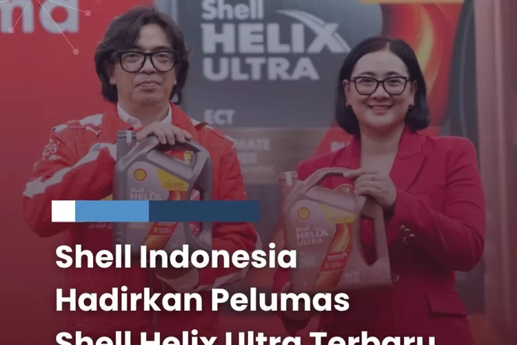 Shell Indonesia meluncurkan pelumas premium, Shell Helix Ultra dengan formula baru, yang dilengkapi dengan Teknologi Shell PurePlus dan tiga sertifikasi internasional1 untuk menghasilkan kinerja dan perlindungan yang unggul pada mesin mobil berpenumpang. (Shell)