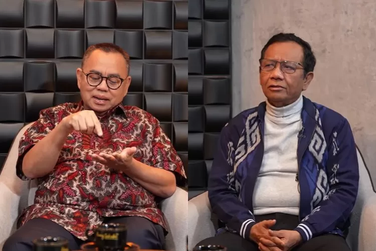 Menyoroti pernyataan Mantan Menteri ESDM, Sudirman Said dan Eks Menko Polhukam, Mahfud MD terkait kasus korupsi Petral Pertamina.  ((YouTube.com / Mahfud MD Official))