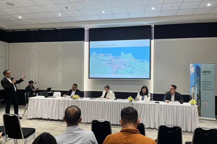 CBRE Indonesia memprediksi pasar properti Jakarta memasuki fase pertumbuhan stabil didorong pasokan terbatas dan peningkatan minat ruang premium. (CBRE)