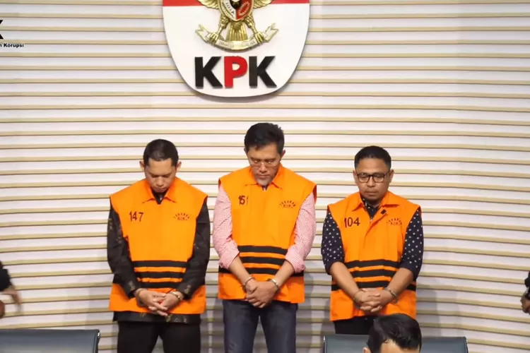 Tangkapan layar para tersangka baru yang diungkap KPK dalam kasus dugaan korupsi pembangungan RSUD Kolaka Timur. ((Dok KPK))