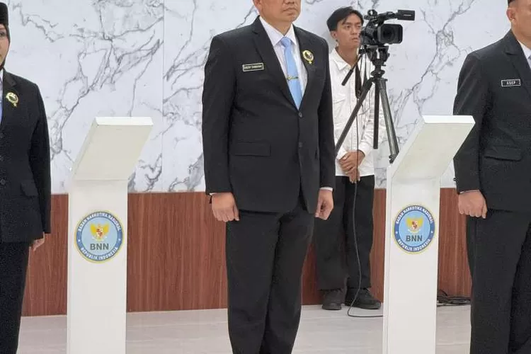 Kombes Pol. Dedy Tabrani dilantik memimpin BNNP Kalteng (BNNP Kalteng)