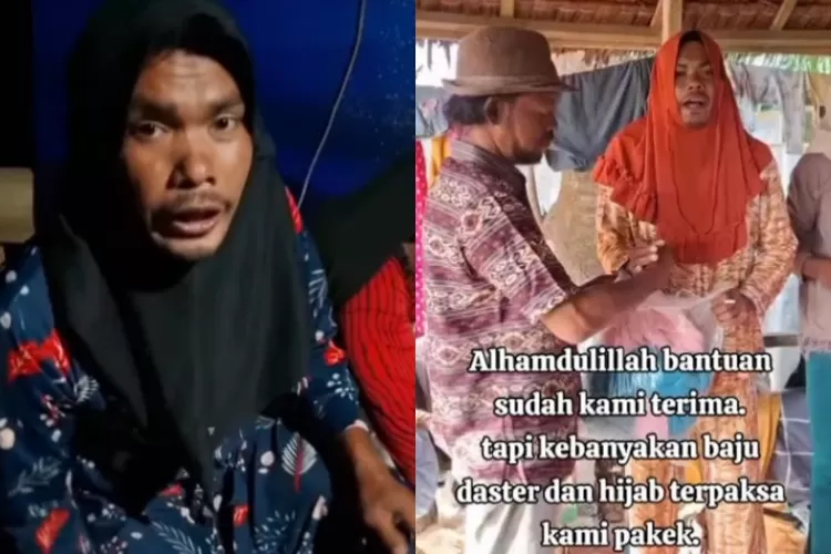 Menyoroti cerita korban bencana banjir bandang di Aceh yang terima bantuan pakaian yang kebanyakan untuk wanita.  ((Instagram.com/@undercover.id))