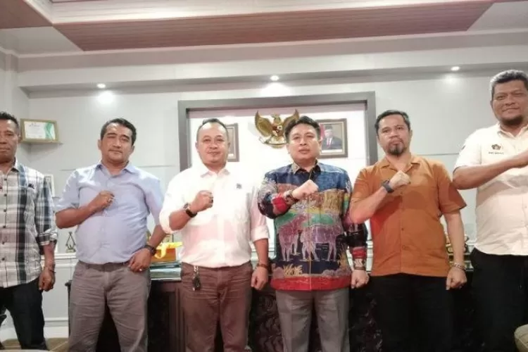 Pengurus PWI Bekasi Raya audiensi dengan Ketua DPRD Kab Bekasi