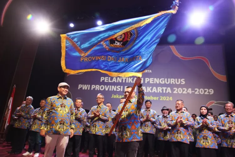 pelantikan pengurus PWI Jaya 2024-2029