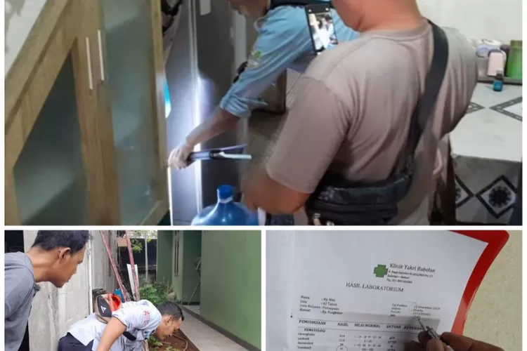 Petugas Puskesmas Babelan I Lakukan Penyelidikan Epidemologi