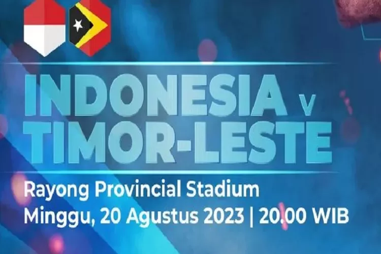 Indonesia Vs Timor Leste Ini Link Gratis Live Streaming Piala Aff U 23