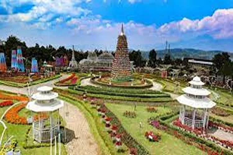 Taman Bunga Celosia Di Semarang Yang Lagi Hits  (Isti)