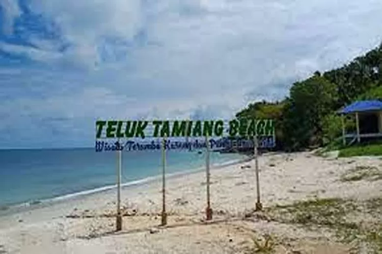Wisata Pantai Teluk Tamiang Kota Baru, Kalimantan  (Isti)