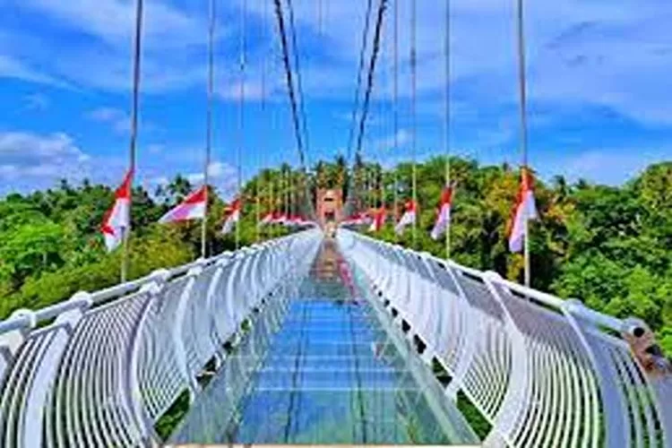 Jembatan Kaca Yang Instragramable Di Tangerang, Banten  (Isti)