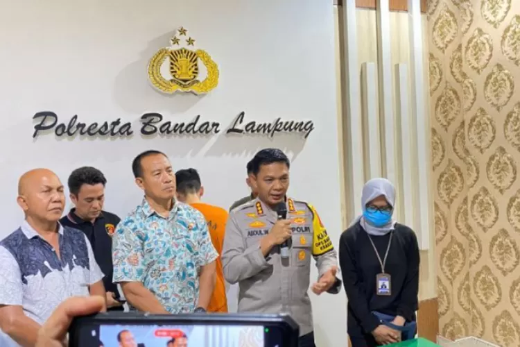 Potret Kasus dugaan KDRT yang dialami Selebgram Lampung Anastasia Noor Widiastuti oleh sang suami berinisial AP. ((lampung.polri.go.id))