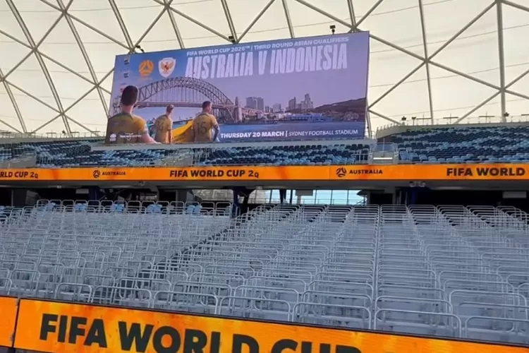 Potret Sydney Football Stadium, kandang Australia yang akan disambangi Timnas Indonesia di ajang Kualifikasi Piala Dunia 2026. (Instagram.com/@vibeballs)