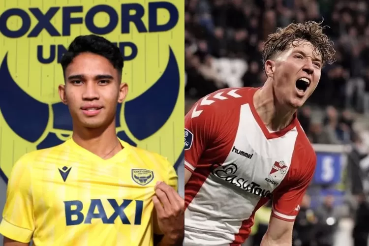 Mengintip kabar terbaru tentang calon pemain diaspora Timnas Indonesia, Ole Romeny yang menarik minat klub yang dibela gelandang Marselino Ferdinan, Oxford United. (Instagram.com / @marselinoferdinan10 - @oleromeny)