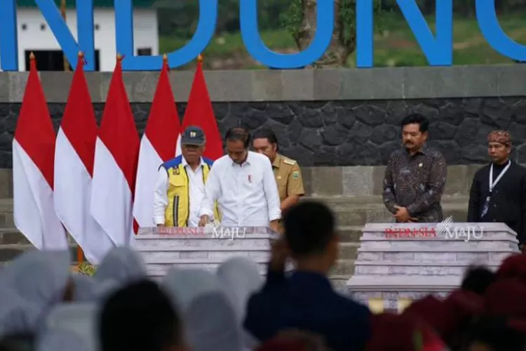 Diresmikan Jokowi, Bendungan Karian Yang Habiskan Rp2,2 Triliun Dan ...