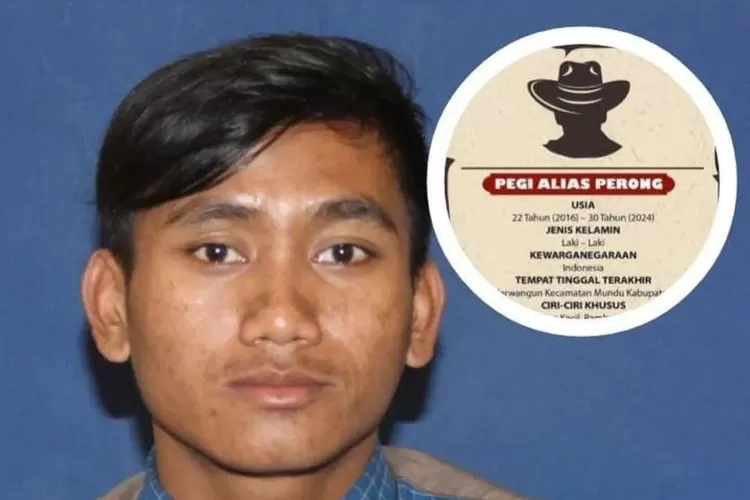 Pegi Setiawan alias Perong salah satu DPO kasus Vina Cirebon yang tertangkap kepolisian (Foto/X/ @txtdarigakjelas.)