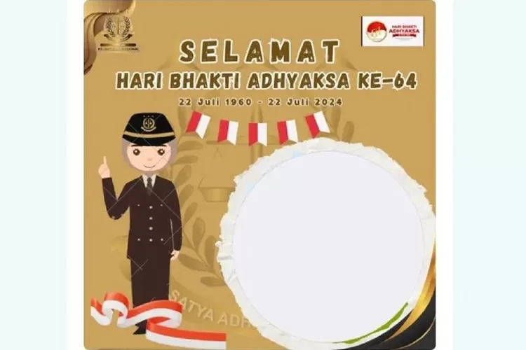 Gratis Kumpulan Link Twibbon Hari Bhakti Adhyaksa Cocok