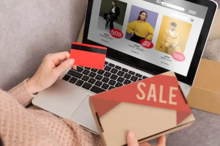 Ilustrasi belanja online. (Freepik/Freepik)