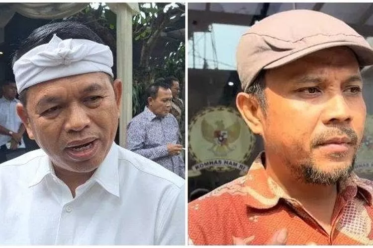 Wali murid, Adhel Setiawan laporkan KDM. Dedi Mulyadi dilaporkan ke Komnas HAM oleh orang tua siswa. Kebijakan barak militer untuk siswa nakal dinilai langgar HAM dan UU Sisdiknas. (Instagram/@fakta.indo)