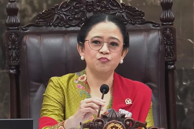 Pidato Puan Maharani dalam Sidang DPR RI HUT Kemerdekaan RI ke-80 di Gedung DPR RI Senayan Jakarta, Jumat 15 Agustus 2025. (HukamaNews.com / Youtube Parlemen)