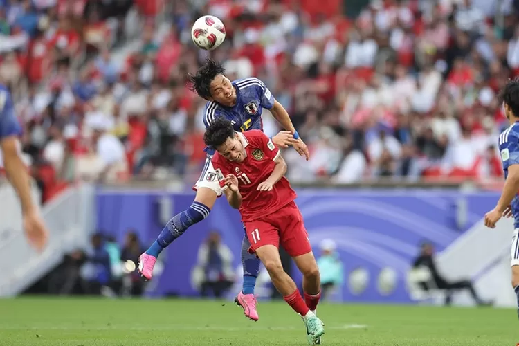 Timnas Indonesia Berjuang Dengan Semangat Meski Dikalahkan Jepang Di ...