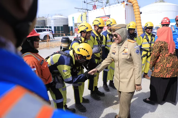 Menaker Canangkan Bulan K3 Nasional 2024 Di Smelter Freeport Gresik ...