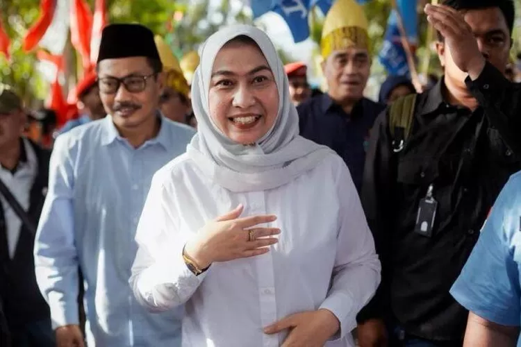 Lisa Halaby yang berpasangan dengan Wartono memenangi pemungutan suara ulang (PSU) Pilkada Banjarbaru. (istimewa)