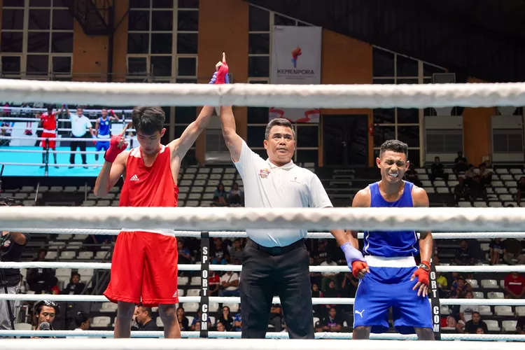 Seleknas tinju Piala Menpora (Kemenpora)