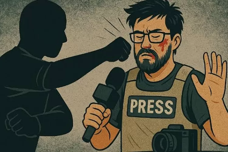 Ilustrasi kekerasan wartawan