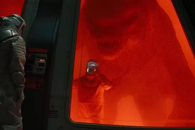 Sosok Distorsius Rex dalam FIlm Jurassic Wolrld Rebirth (Instagram/@jurassicworld)