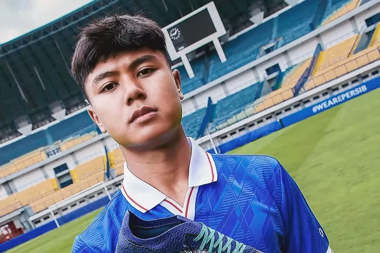 Wonderkid Persib Bandung, Nazriel Alfaro Syahdan.  ((Dok. @nazriel.a.s))