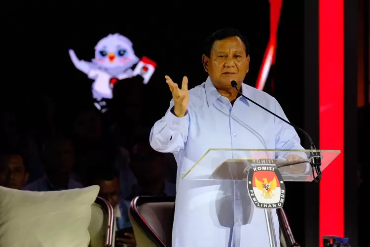 Prabowo unggul paling menonjol di diskusi online. (Foto: TKN Prabowo-Gibran)
