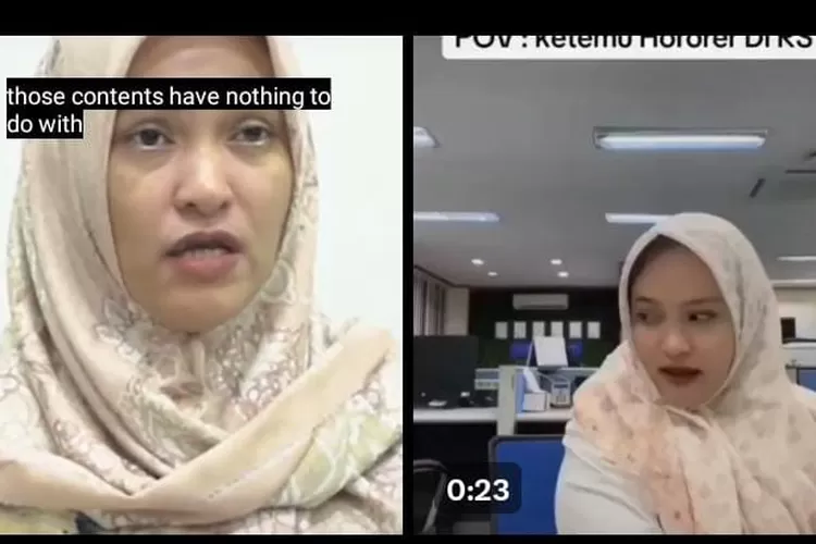 Wenny Myzon unggah klarifikasi atas beredarnya video POVnya yang merendahkan tenaga Honorer pengguna BPJS  (Foto: Hasil tangkap layar X/Miss Tweet)