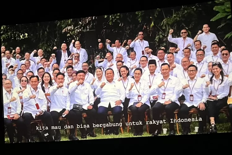 Berikut isi video pendek Presiden Prabowo Subianto yang muncul di layar bioskop sebelum pemutaran film. (Foto: X / @puspanrd)