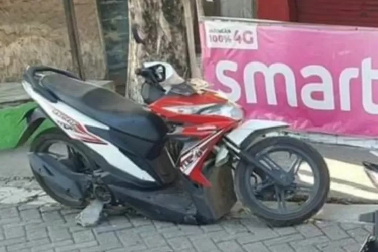 Tampilan motor Honda dengan rangka eSAF (Muhammad Fadilah)