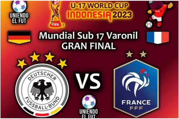 Kapan Jadwal Final Piala Dunia U17 Jerman VS Prancis? Cek Info Jam Kick