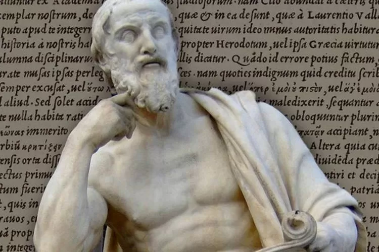 Herodotus dijuluki sebagai bapak sejarah karena sejarawan pertama yang mengumpulkan bahan-bahannya secara sistematis, tanpa dikaitkan dengan supranatural (Gina Qurrota Aini Darmawan)