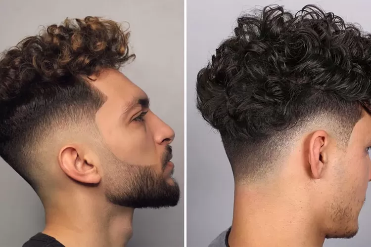 Model Potongan Rambut Keriting