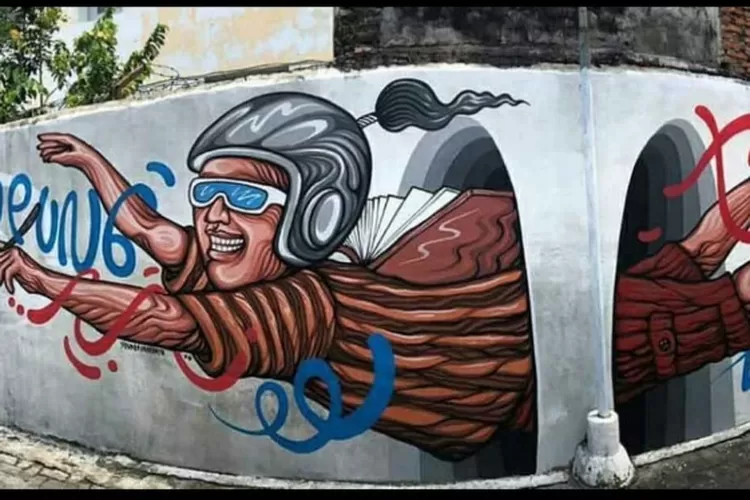 Seni Mural Sebagai Kehidupan Budaya Lokal di Berbagai Sudut Kota Yogyakarta, Kepoin Yuk.